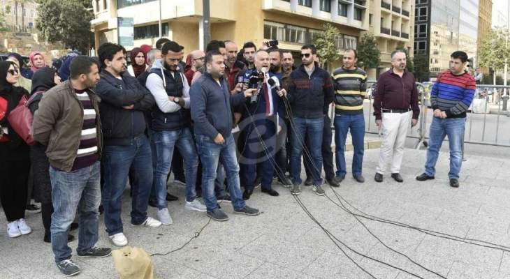 أهالي موقوفي عبرا ينفذون اعتصاماً بصيدا للمطالبة باقرار العفو العام