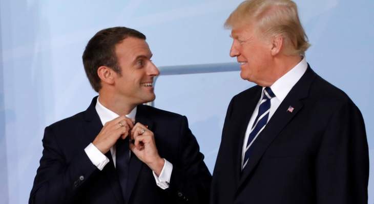 الرئاسة الفرنسية: تقارب بين ترامب وماكرون بشأن إيران والأمازون والتجارة