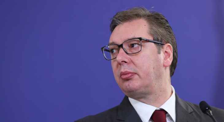 الرئيس الصربي أعلن استقالته من رئاسة الحزب الحاكم بالبلاد