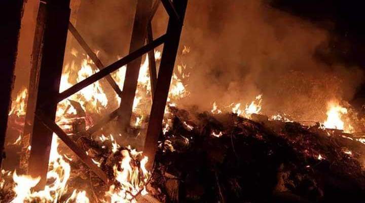 النشرة: اخماد حريق في منطقة الفيلات في صيدا ولا أضرار