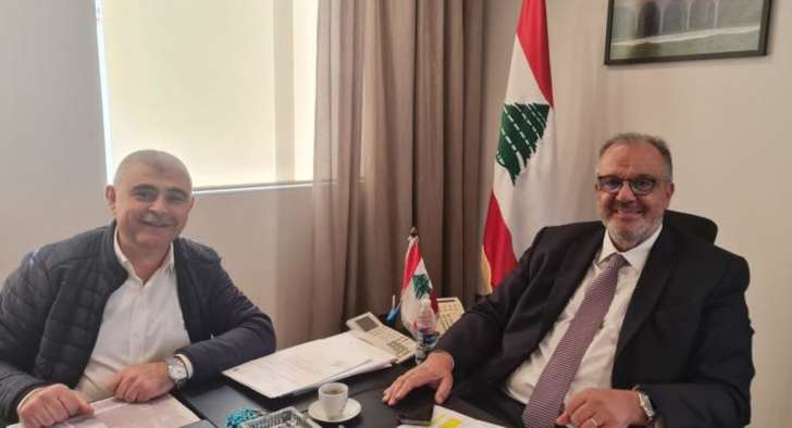 القضماني زار بوشكيان: استصدار قبول رسمي من الاتحاد الأوروبي بتصدير العسل اللبناني إلى أوروبا