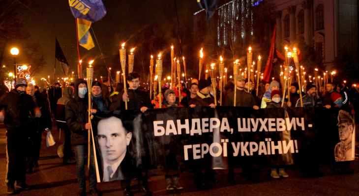 السفارة الإسرائيلية في أوكرانيا طالبت بإجراء تحقيق في مظاهر معادية للسامية خلال فعالية في كييف