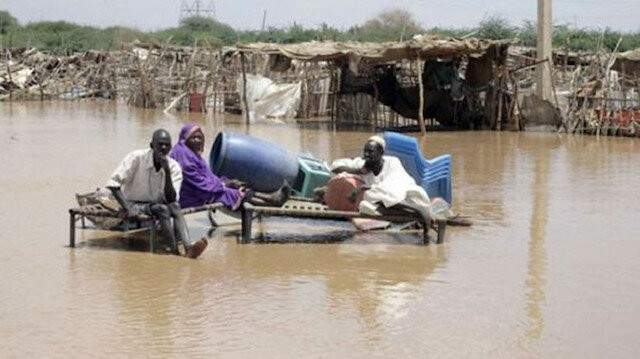 انهيار عشرات المنازل جراء أمطار غزيرة شمالي السودان