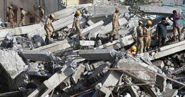 حصيلة انهيار مبنى يضم مدرسة في لاغوس يرتفع إلى تسعة قتلى
