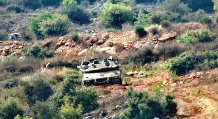 ثلاث دبابات اسرائيلية خرقت السياج التقني في ميس الجبل  