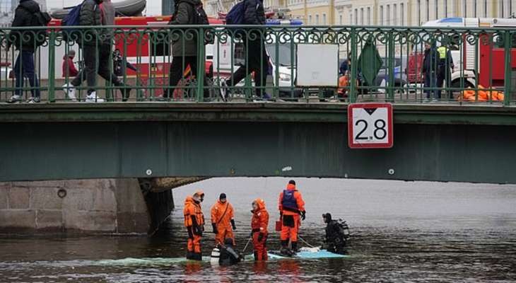 لجنة التحقيق الروسية: ارتفاع عدد ضحايا الحافلة في سان بطرسبرغ الى 7 أشخاص