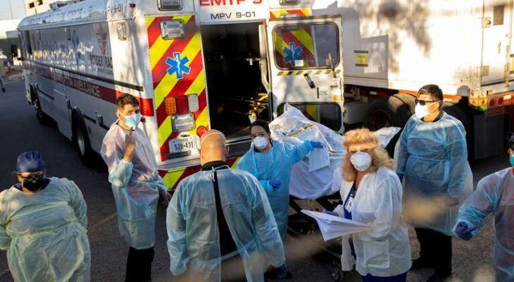 تسجيل 762 حالة وفاة و151855 إصابة جديدة بكورونا بالولايات المتحدة