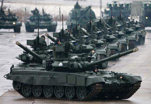 رويترز: الجيش الروسي يحشد قواته ومئات من قطع السلاح قرب حدود اوكرانيا