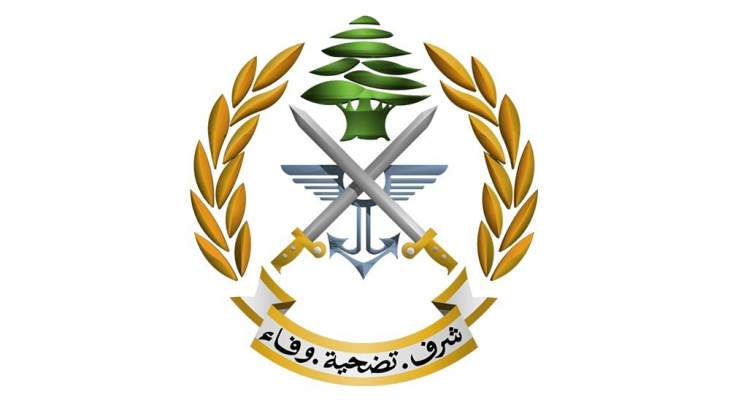 الجيش: توقيف 13 شخصا في أبي سمرا بطرابلس على خلفية إطلاق نار من أسلحة حربية