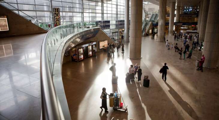 سلطة المطارات الإسرائيلية: تحويل الطيران المدني من مطار بن غوريون الدولي إلى مسارات أخرى