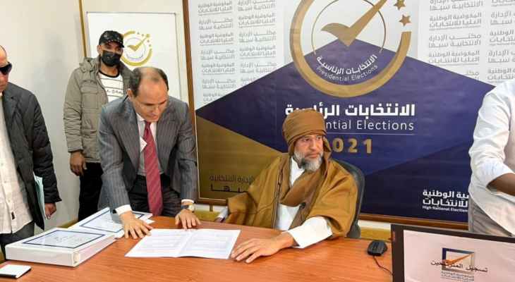 سيف الإسلام القذافي يعتزم الطعن في قرار استبعاده من الانتخابات الرئاسية الليبية
