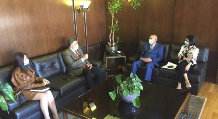 سفير الهند زار صيدا والتقى رئيس غرفة التجارة محمد صالح