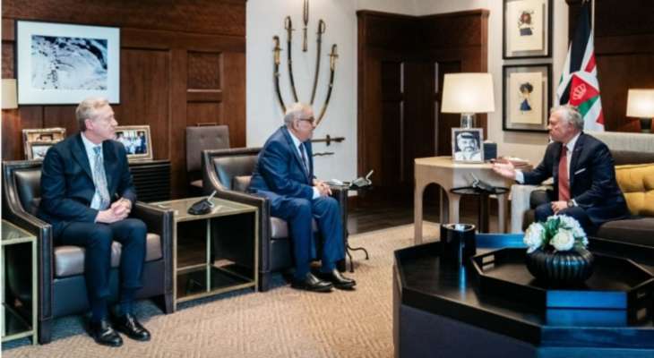 ملك الأردن التقى بوحبيب وتأكيد على أهمية تحمل المجتمع الدولي مسؤولياته تجاه اللاجئين السوريين
