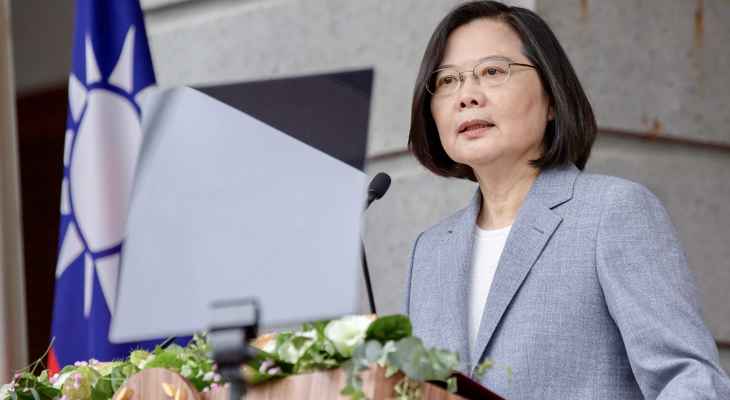رئيسة تايوان: لا يمكننا إهمال تحديات اختراق الصين للقانون الدولي ونأمل بعلاقة حسنة معها