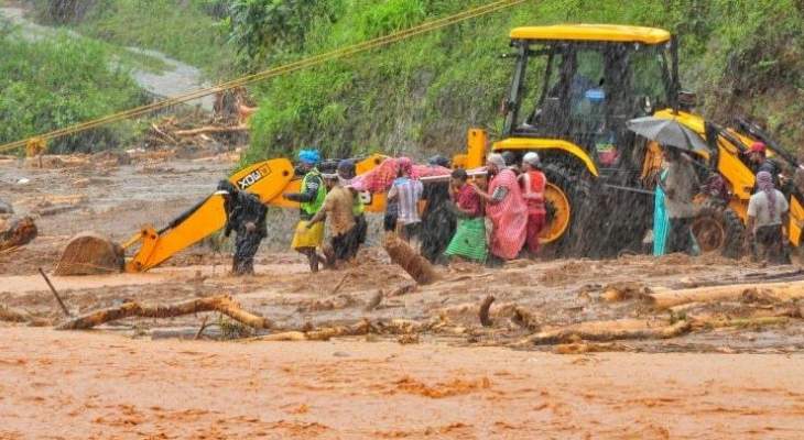 ارتفاع عدد قتلى الفيضانات في الهند إلى 147 وإجلاء مئات الآلاف 