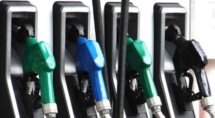 استقرار سعر صفيحتَي البنزين 95 و98 أوكتان وارتفاع سعر الغاز 1200 ليرة