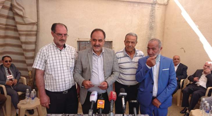 عشائر وعائلات بعلبك الهرمل: للإسراع في إقرار قانون العفو العام
