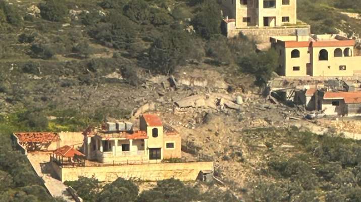 "النشرة": غارة جوية إسرائيلية استهدفت منزلًا في بلدة كفركلا ودمرته بالكامل