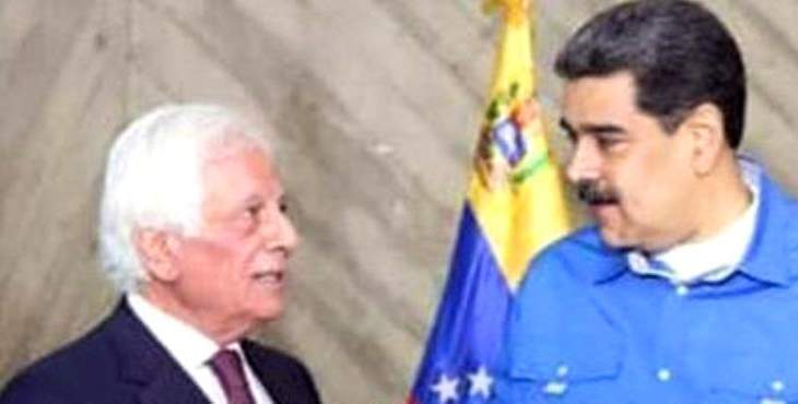 مادورو: الشعب السوري الذي انتصر بقيادته وجيشه على الإرهاب يستحق السلام