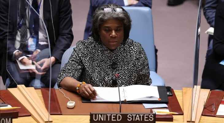 المندوبة الأميركية بالأمم المتحدة: لا توجد مؤشرات على انحسار الحرب الروسية ضد أوكرانيا