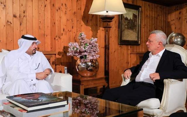 فرنجية بحث مع السفير القطري في لبنان في التطورات الراهنة
