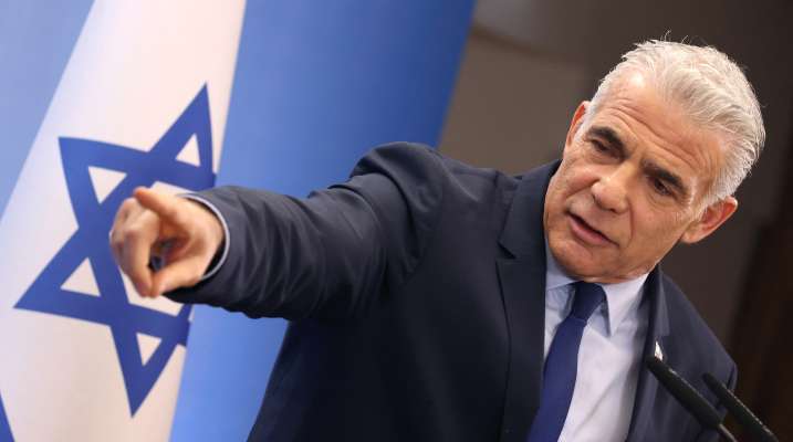 لابيد: نتانياهو خطير على أمن إسرائيل وليس مؤهلا ليكون رئيسا للحكومة