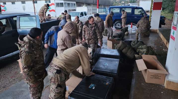 الجيش اللبناني سيرسل 15 عنصرًا من فوج الهندسة إلى سوريا للمساهمة في أعمال البحث والإنقاذ