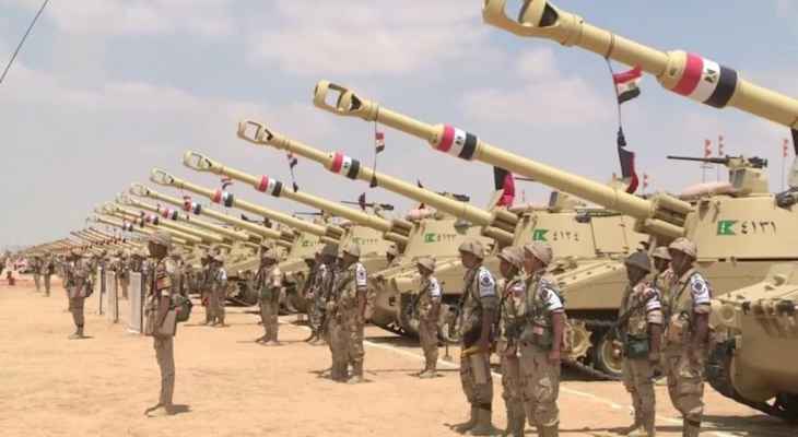 الجيش المصري أعلن زيادة عدد قوات حرس الحدود وإمكاناتها برفح