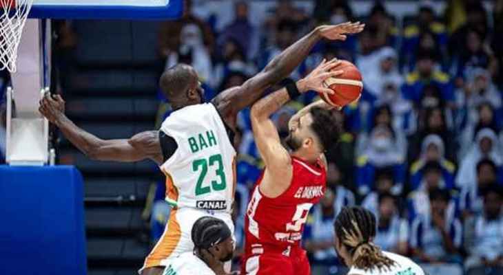 منتخب لبنان لكرة السلة يحقق فوزه الاول في بطولة العالم