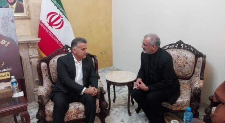 سفير إيران بلبنان: الأميركيون ارتكبوا جريمة نكراء والمسؤوليات المترتبة عليها تقع على عاتقهم