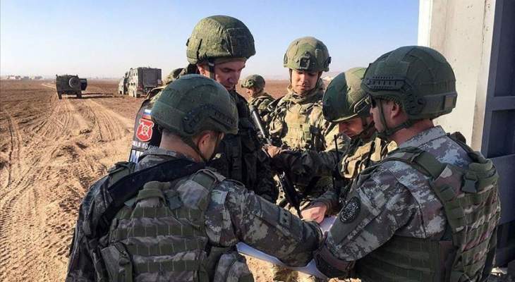 الدفاع التركية أعلنت استكمال الدورية التركية- الروسية الـ12 بشرق الفرات