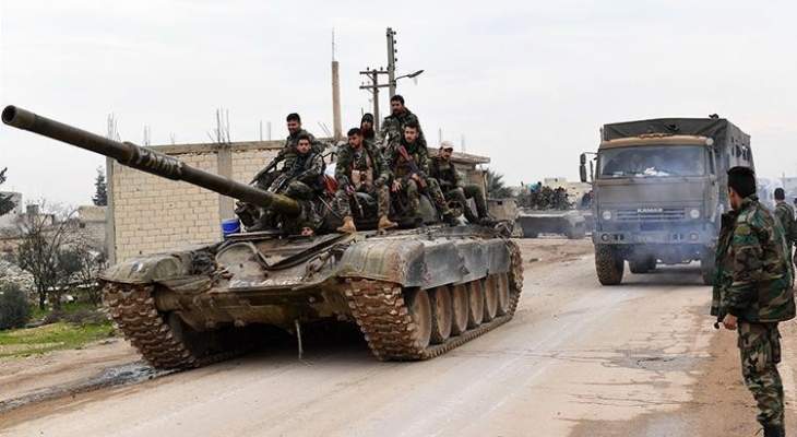المرصد السوري: قوات النظام السوري هاجمت مواقع الفصائل بسهل الغاب شمال غربي حماة