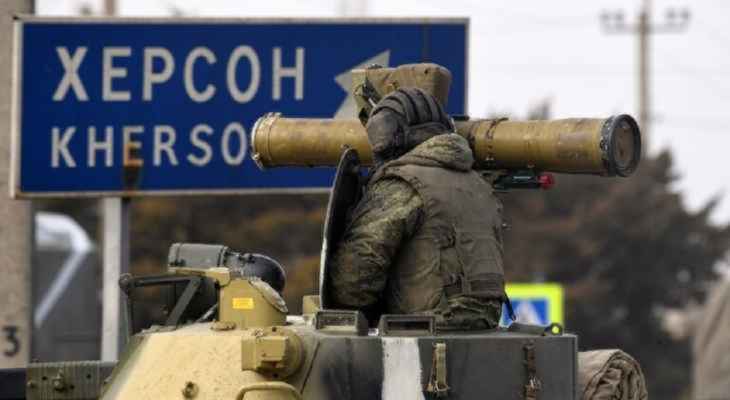 سلطات خيرسون الموالية لروسيا: أوقفنا التقدم الأوكراني في المقاطعة