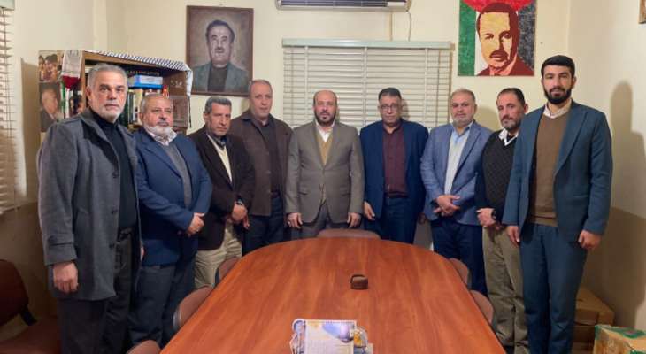 وفد قيادي من "حماس" التقى قيادة الجبهة الشعبية وناقشا آخر تطورات القضية الفلسطينية