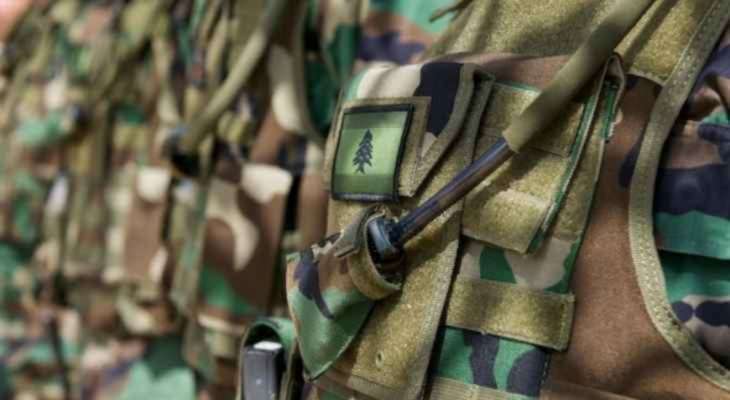 الجيش: توقيف شخصَين بمنطقة حوش بردى في البقاع