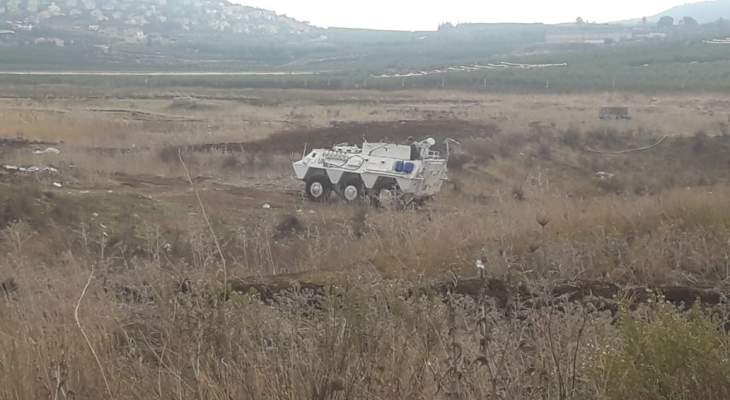 النشرة: قوة إسرائيلية مشطت الطريق العسكري ما بين تلال العديسة ومستعمرة المطلة