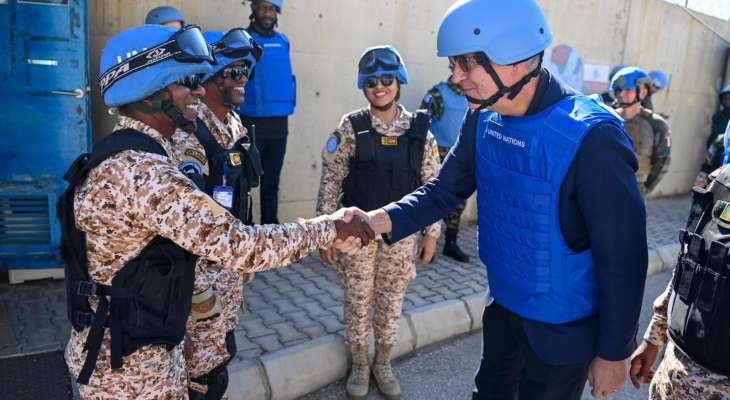 لاكروا زار عدداً من مراكز "اليونيفيل" في جنوب لبنان