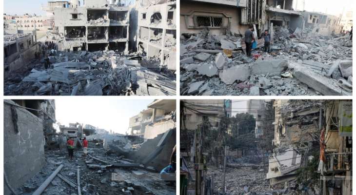 مقتل وإصابة فلسطينيين بقصف إسرائيلي على منازل في دير البلح وسط غزة