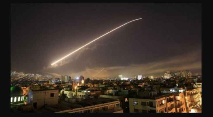 سانا: الدفاعات الجوية السورية تصدت لعدوان إسرائيلي في سماء محيط دمشق