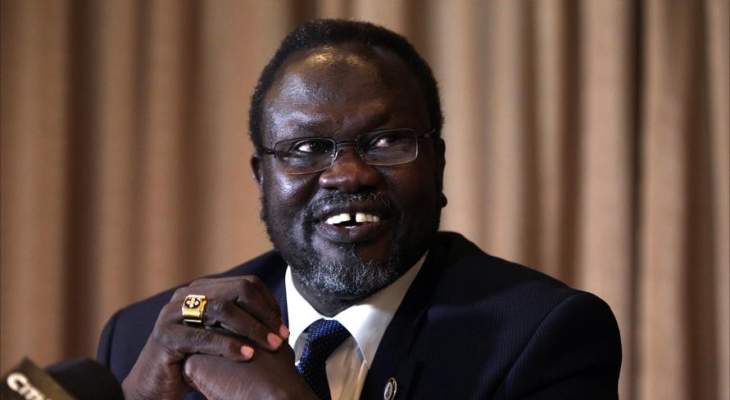أ ف ب: زعيم متمردي جنوب السودان يقسم اليمين كنائب لرئيس الدولة