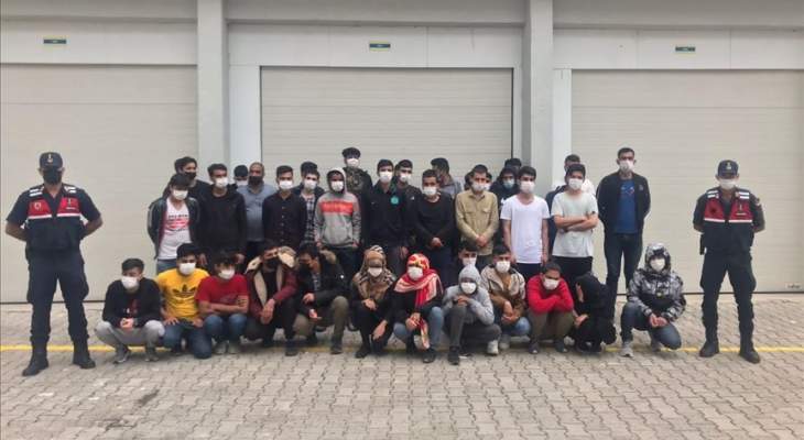 الأمن التركي ضبط 73 طالب لجوء في ولاية أنطاليا