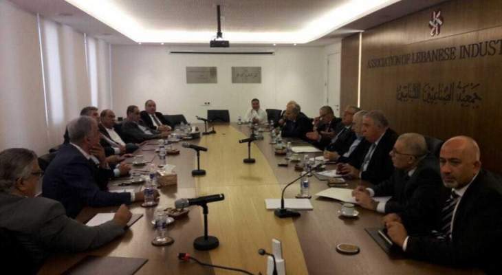 رئيس اتحاد تجار جبل لبنان زار مقر جمعية الصناعيين اللبنانيين