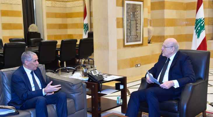 طراف أعلن بدء التفاوض مع الحكومة حول أولويات الشراكة بين الاتحاد الأوروبي ولبنان