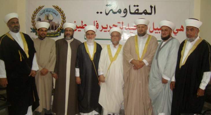 مجلس علماء فلسطين يعتبر الدفاع عن الاقصى واجب شرعي على الامة الإسلامية