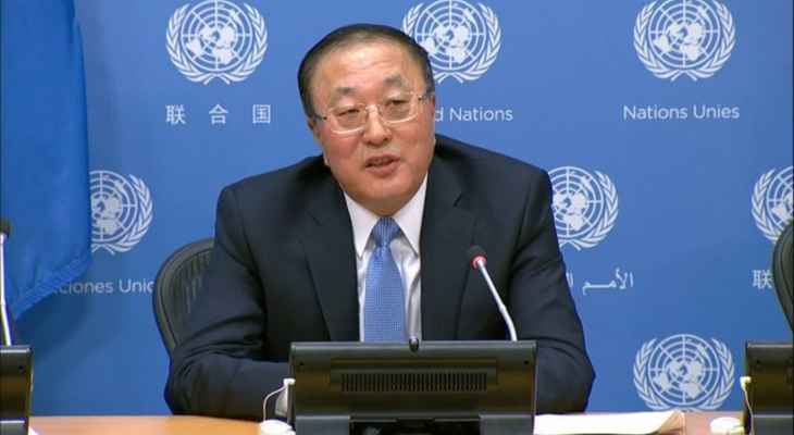 مندوب الصين بالأمم المتحدة: قضية فلسطين هي اختبار حقيقي للعدالة والنزاهة الدوليتين
