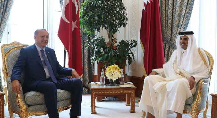 رئيس تركيا بحث مع أمير قطر وسلطان عمان بتطوير العلاقات الثنائية وقضايا المنطقة