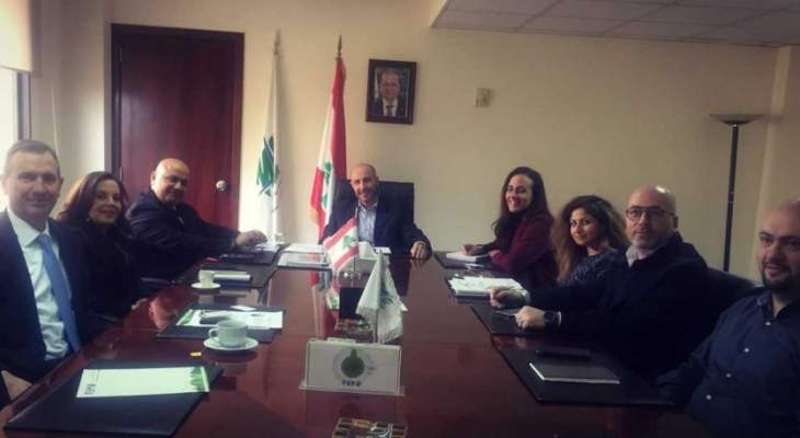 جريصاتي يثني على جهود البنك الدولي من أجل البيئة في لبنان