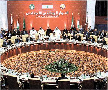 اخر فرضيات الحلول: عمان تأخذ مكان الدوحة لحل الازمة اللبنانية