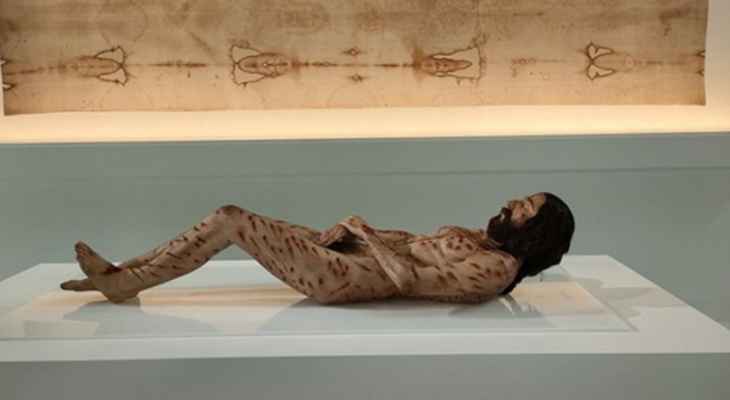 عرض لأول مجسم واقعي للمسيح مبنية على دراسات "كفن تورينو" في إسبانيا