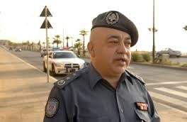 وصول قائد شرطة بيروت العميد الأيوبي لمكان الاعتصام امام مبنى الواردت